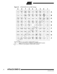 AT89C51SND1C-7HTUL Datasheet Page 4