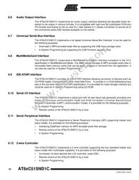 AT89C51SND1C-7HTUL Datasheet Page 16