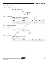 AT89C51SND1C-7HTUL Datasheet Page 23