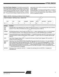 AT89LS8252-12PI Datasheet Page 7