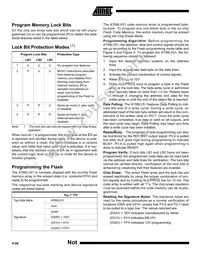 AT89LV51-12PI Datasheet Page 6