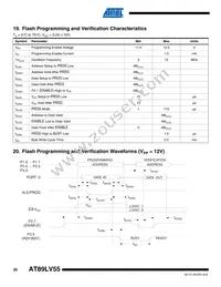 AT89LV55-12PI Datasheet Page 20