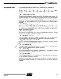 AT90LS8535-4MI Datasheet Page 19