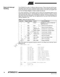 AT90S2313-4SI Datasheet Page 18