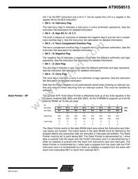 AT90S8515A-8PI Datasheet Page 21