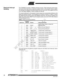 AT90S8515A-8PI Datasheet Page 22