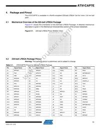 AT91CAP7E-NA-ZJ Datasheet Page 11