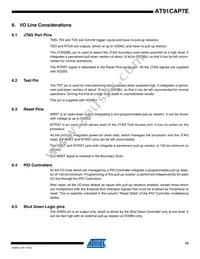 AT91CAP7E-NA-ZJ Datasheet Page 15