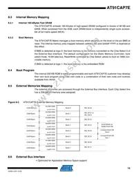 AT91CAP7E-NA-ZJ Datasheet Page 19