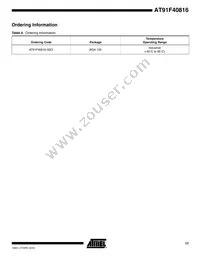 AT91F40816-33CI Datasheet Page 17