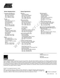 AT91F40816-33CI Datasheet Page 21