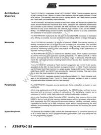 AT91FR40161-CI Datasheet Page 6