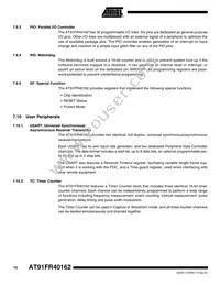 AT91FR40162-CI-T Datasheet Page 16