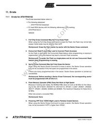 AT91FR40162-CI-T Datasheet Page 20