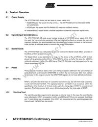 AT91FR40162S-CJ Datasheet Page 8