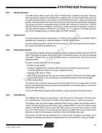 AT91FR40162S-CJ Datasheet Page 11