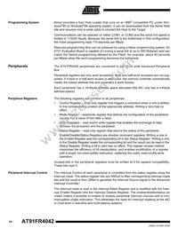 AT91FR4042-CI-T Datasheet Page 14