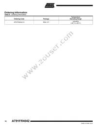 AT91FR4042-CI-T Datasheet Page 18