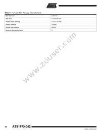 AT91FR4042-CI-T Datasheet Page 20