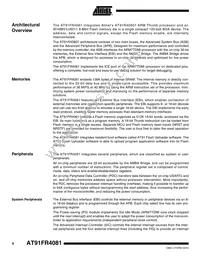 AT91FR4081-33CI Datasheet Page 6