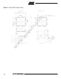 AT91M42800-33CI Datasheet Page 18