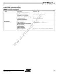 AT91M55800-33AI Datasheet Page 11