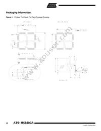 AT91M55800-33AI Datasheet Page 20