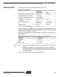 AT91M55800-33AI Datasheet Page 23