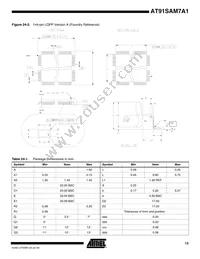 AT91SAM7A1-AU Datasheet Page 13