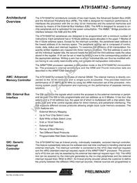 AT91SAM7A2-AU Datasheet Page 7