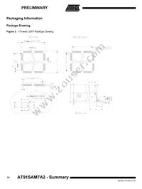 AT91SAM7A2-AU Datasheet Page 12