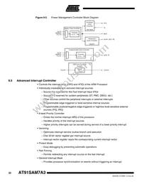 AT91SAM7A3-AU Datasheet Page 22