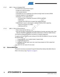 AT91SAM9261SB-CU Datasheet Page 18