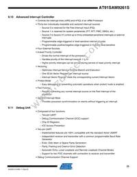 AT91SAM9261SB-CU Datasheet Page 23