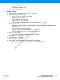 AT91SAM9G35-CU-999 Datasheet Page 19