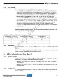 AT91SAM9G45-CU-999 Datasheet Page 17