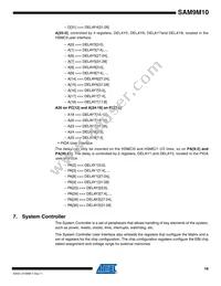 AT91SAM9M10-CU Datasheet Page 19