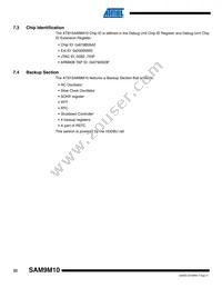 AT91SAM9M10-CU Datasheet Page 22