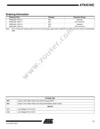 AT93C46C-10SI-2.7 Datasheet Page 11
