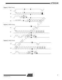 AT93C46Y6-10YH-1.8 Datasheet Page 7