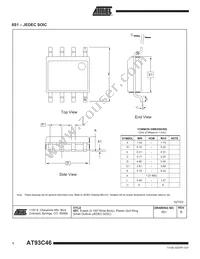 AT93C46Y6-10YH-1.8 Datasheet Page 12