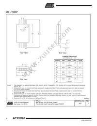 AT93C46Y6-10YH-1.8 Datasheet Page 14