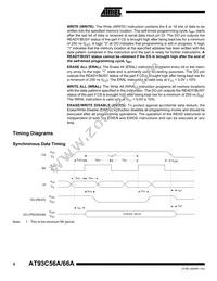 AT93C66A-10TI-2.7-T Datasheet Page 6