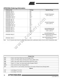 AT93C66A-10TI-2.7-T Datasheet Page 10