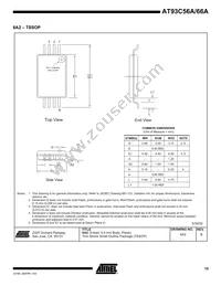 AT93C66A-10TI-2.7-T Datasheet Page 15
