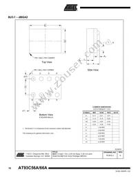 AT93C66A-10TI-2.7-T Datasheet Page 16