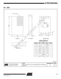 AT93C66A-10TI-2.7-T Datasheet Page 17