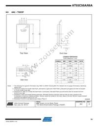 AT93C66AW-10SU-2.7 Datasheet Page 19