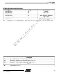 AT93C86-10TI-2.7 Datasheet Page 11