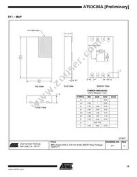 AT93C86A-10TI-2.7 Datasheet Page 15